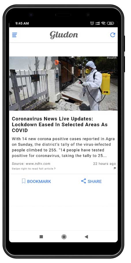 gludon the news app